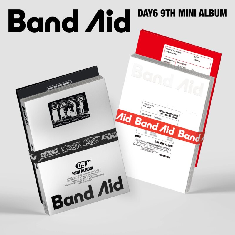 DAY6 Band Aid Mini Album Official Cover