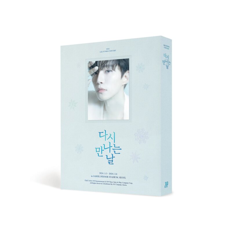Lee Junho Concert DVD 2024 The Day We Meet Again DVD Official Outbox