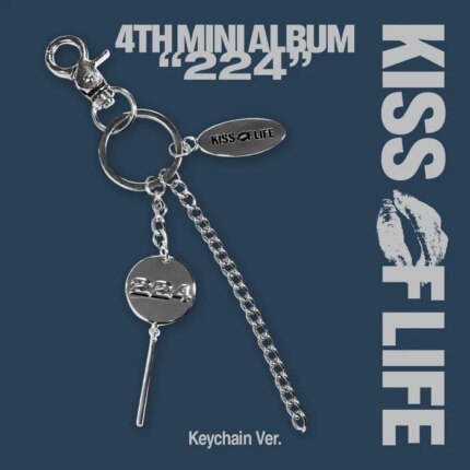 KISS OF LIFE 224 Keychain Ver Official 4th Mini Album Cover