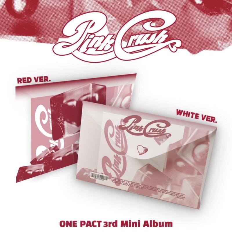 ONE PACT PINK CRUSH Mini Album official Cover
