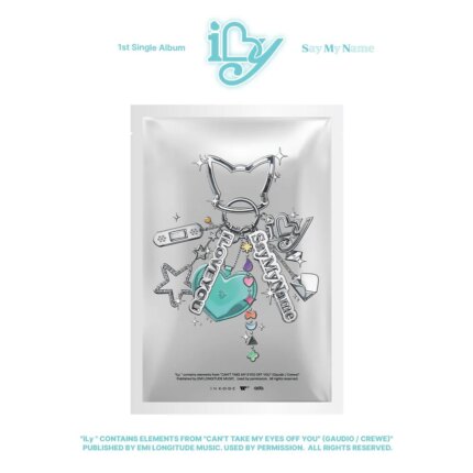 SAY MY NAME iLy KEY RING Ver Official NFC Album Keyring