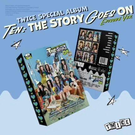 TWICE TEN The Story Goes On EPISODE Ver Official Anniversary Album Cover