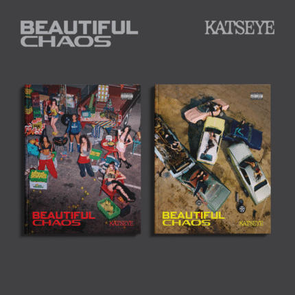 Εξώφυλλο του KATSEYE Beautiful Chaos 2nd EP Album