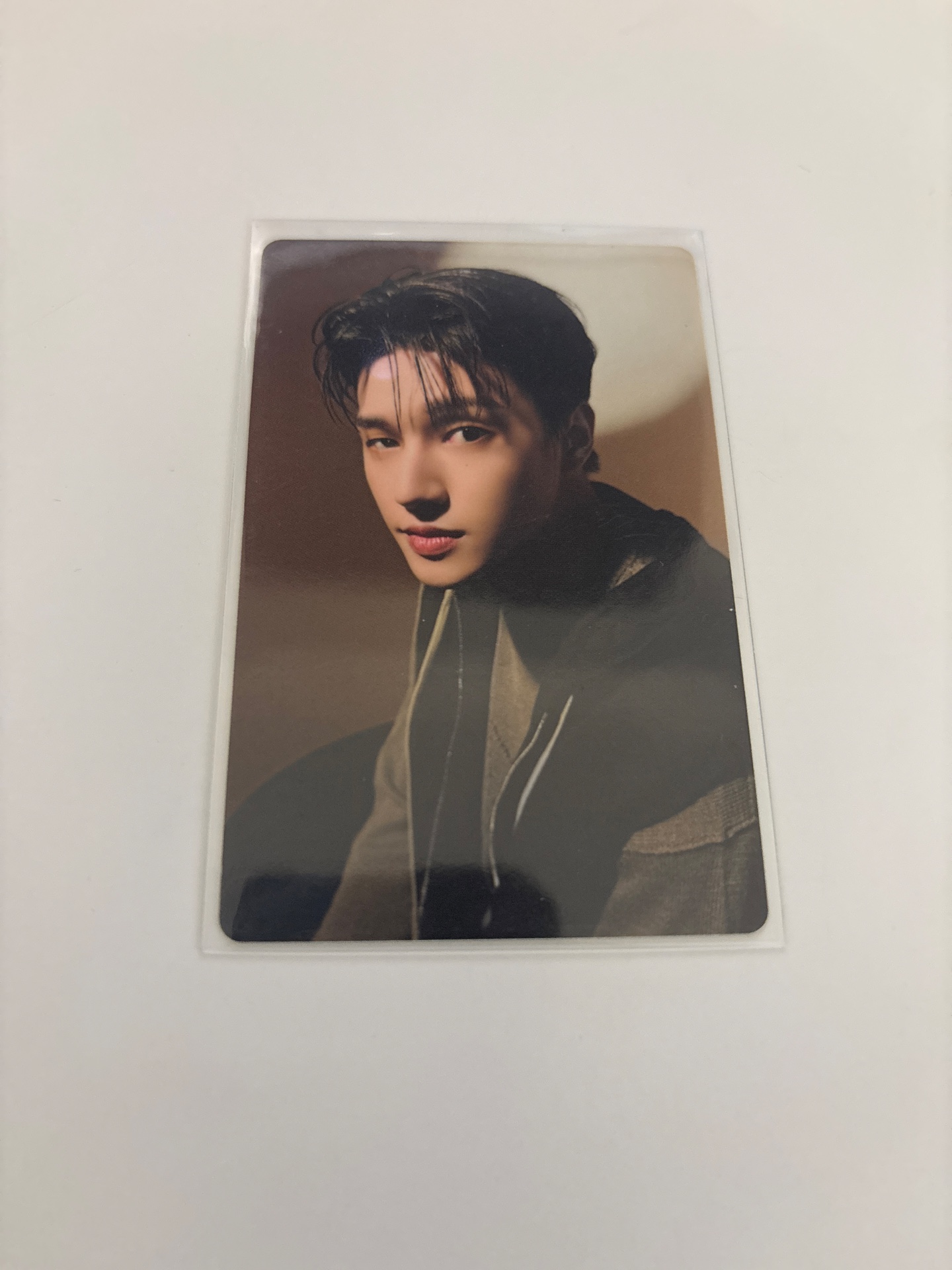 ATEEZ Official photocard Wooyoung Golden hour part1 7,00 Ateez Wooyoung Official Photocard - Golden Hour Part.1 - Image 1