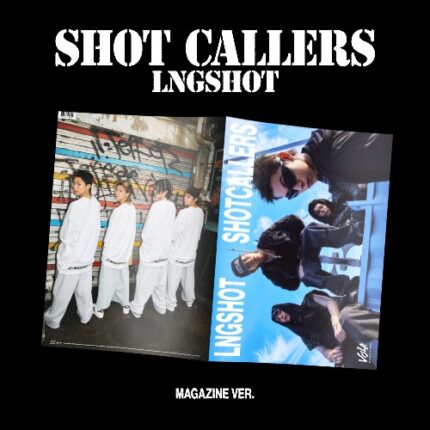 Εξώφυλλο LNGSHOT SHOT CALLERS Magazine Ver Official Merchandise