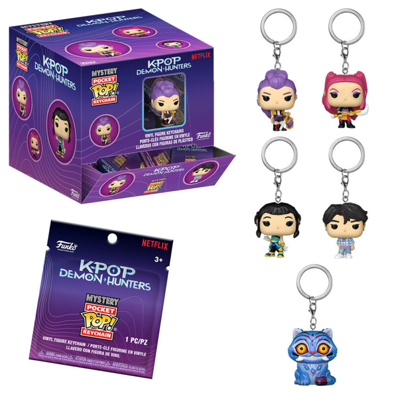 K-Pop Demon Hunters Pocket POP Keychain Blind Box - Tokkiyo