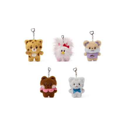 ILLIT Plush Keyring Official All 5 Characters Plushies Front