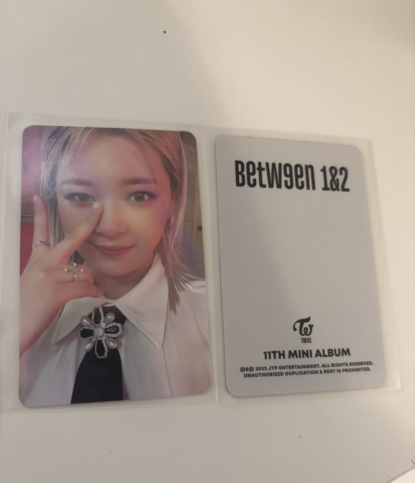 viber_image_2026-07-18_10-34-26-965 Twice Official photocard Between 1&2 Aladin POB Jeongyeon - Image 1