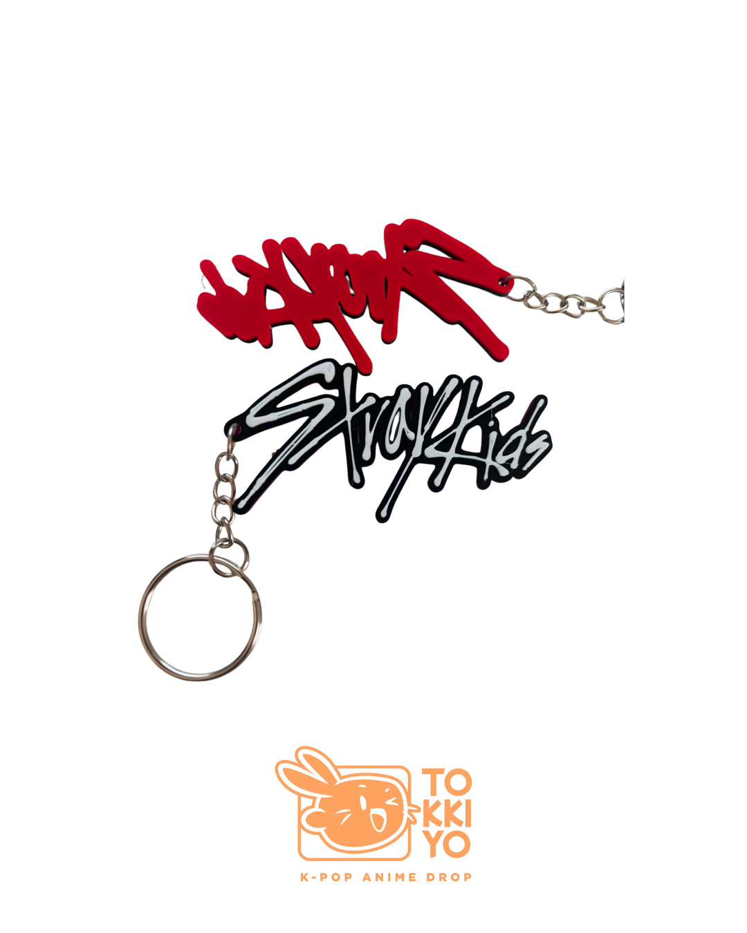 SKZ Stray Kids 3D Printed Keychain - Image 1