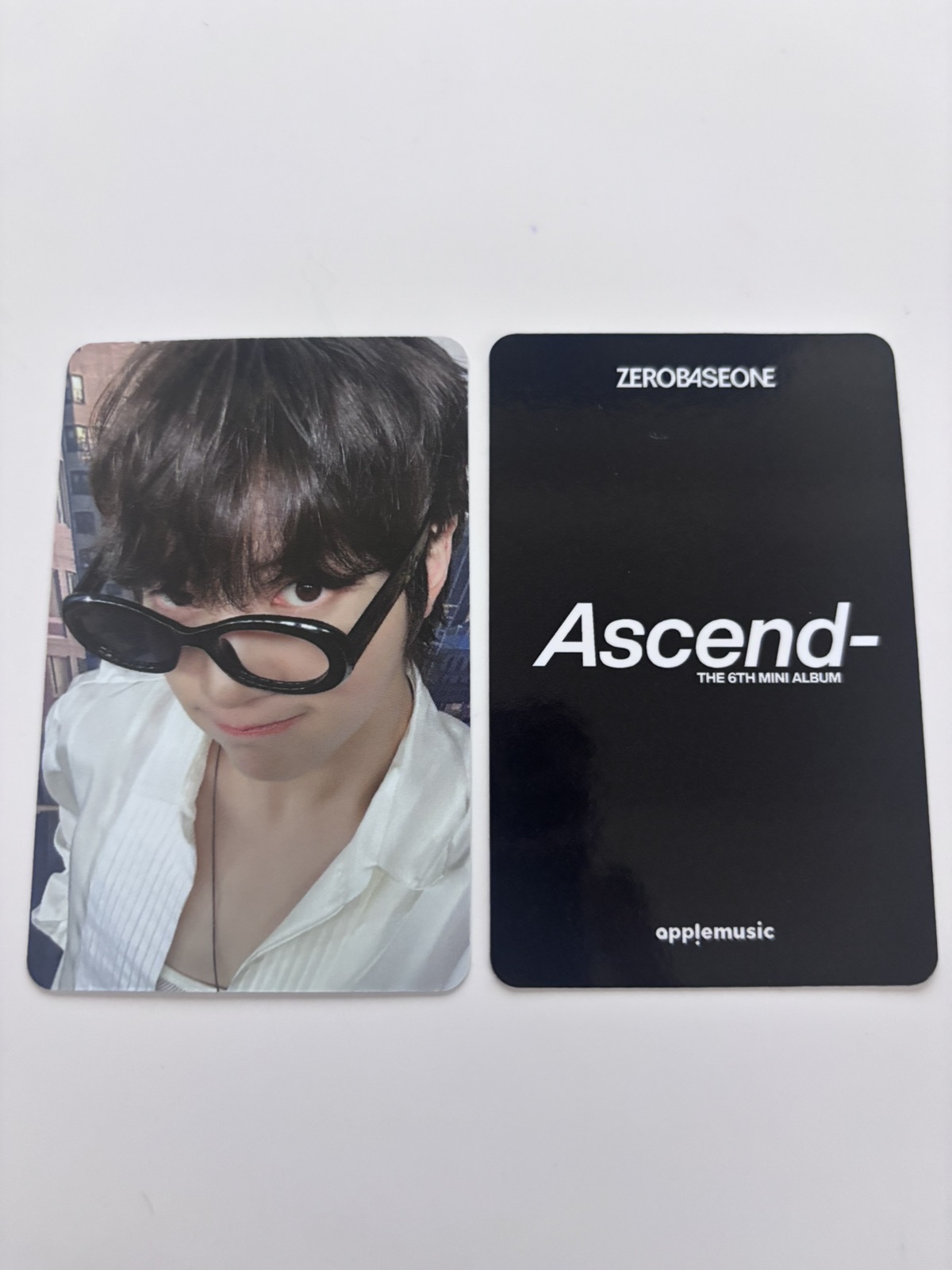 viber_image_2026-09-09_10-44-02-197 Zerobaseone Official Photocard Ascend Applemusic POB Seok Matthew - Image 1