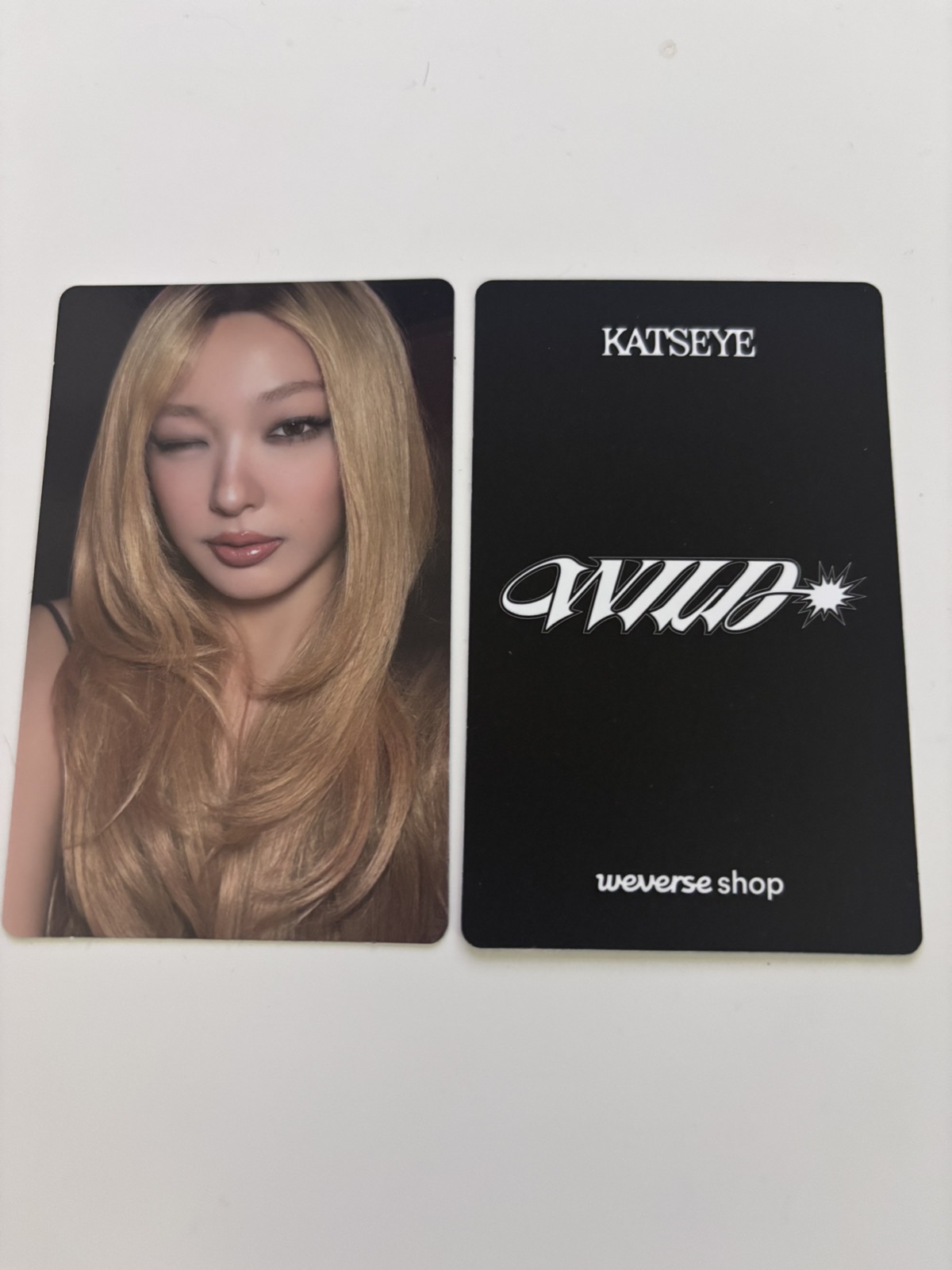 viber_image_2026-09-18_11-58-40-897 Katseye Official Photocard 'WILD' Weverse POB Yoonchae - Image 1