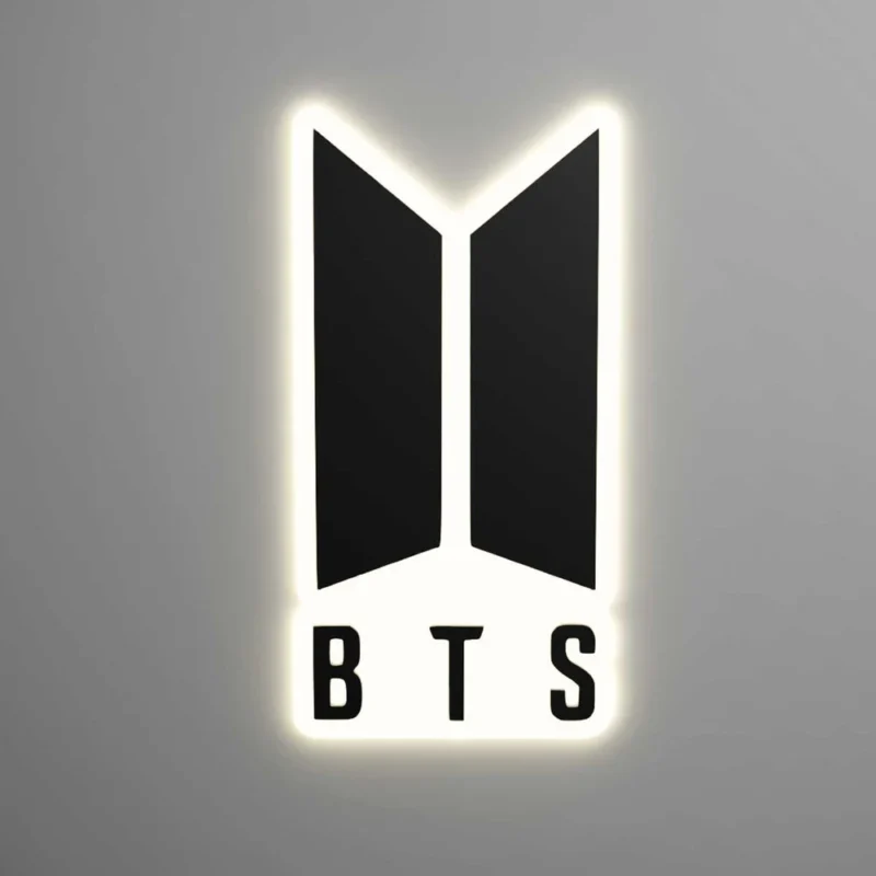 BTS Logo lamp
